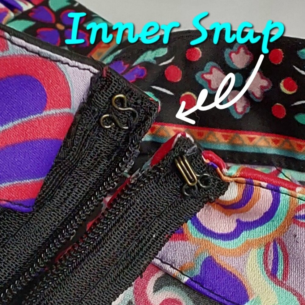 SIDE-ZIP BOHO-CHIC DRESS - Picture 9 of 16